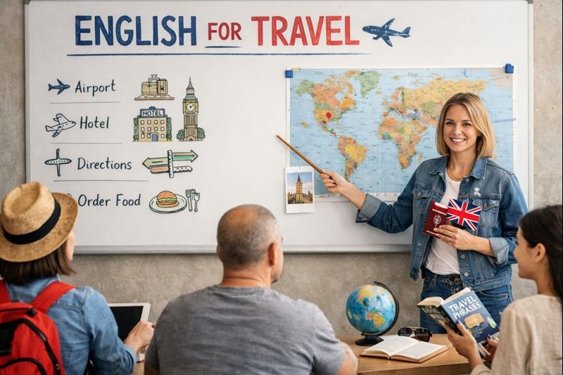 CLASES DE INGLES PARA VIAJEROS