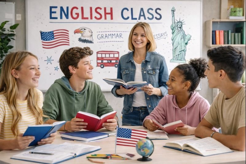 clases de ingles para adultos en grupo
