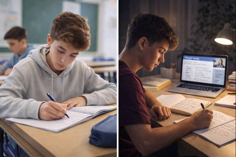 combinar clases con autoestudio