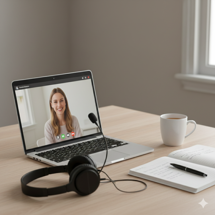 que necesitas para clases de ingles por videollamada