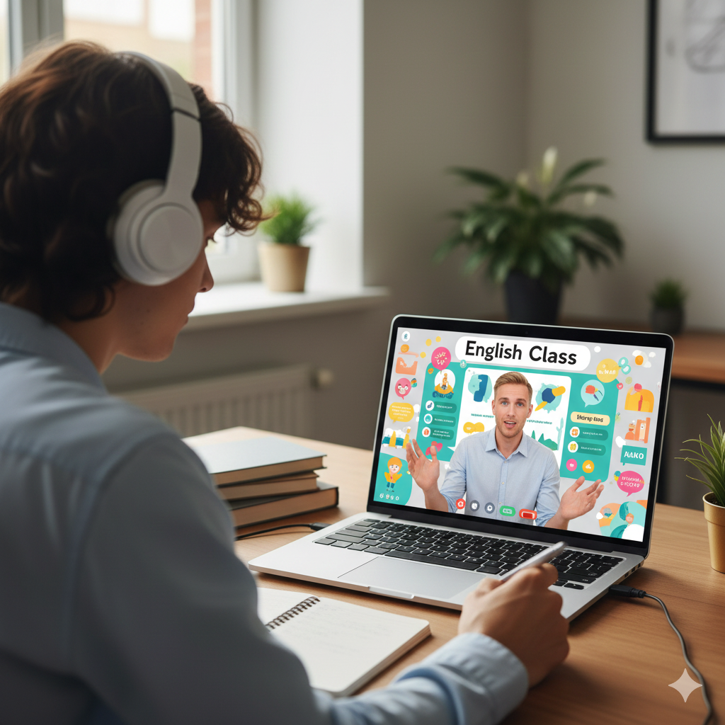 clases de ingles con profesor nativo formato