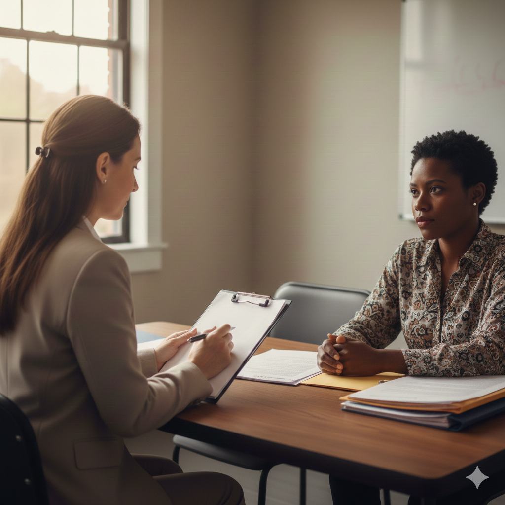 como es un simulacro de entrevista